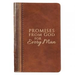  Promises from God for Every Man Brown Lux-Leather 