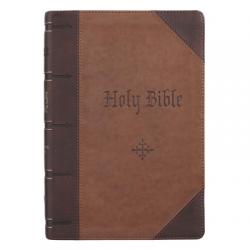  KJV Bible Giant Print Full Size Two-Tone 
