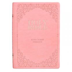  KJV Bible Giant Print Full Size Pink 