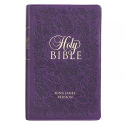  KJV Bible Giant Print Purple 