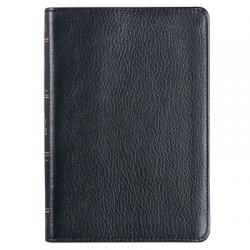  KJV Compact Bible Black Full Grain Leather 
