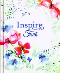  Inspire Faith Bible Large Print, NLT (Hardcover, Wildflower Meadow, Filament Enabled): The Bible for Coloring & Creative Journaling 