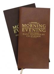  Morning and Evening Tan Leather: Daily Readings by C. H. Spurgeon 