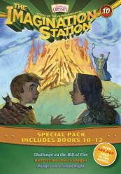  Imagination Station Books 3-Pack: Challenge on the Hill of Fire / Hunt for the Devil\'s Dragon / Danger on a Silent Night 