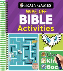  Brain Games Wipe-Off - Bible Activities (for Kids Ages 3-6) 