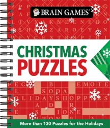  Brain Games - Christmas Puzzles: 120 Mixed Puzzles for the Holidays 