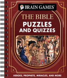  Brain Games - Puzzles and Quizzes: The Bible: Heroes, Prophets, Miracles, and More 