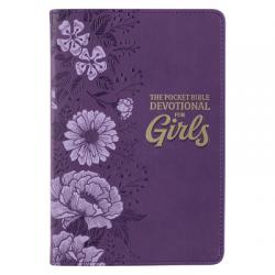  Pocket Bible Devotional for Girls Faux Leather 
