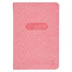  NLT New Testament with Psalms Keepsake Holy Bible for Baby Girls, New Living Translation, Pink 