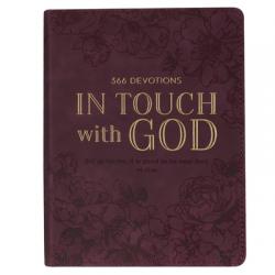  Devotional in Touch with God Brown Flexcover Jan. 