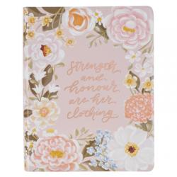  KJV Note-Taking Bible Faux Leather Strength & Dignity Prov. 31:25 