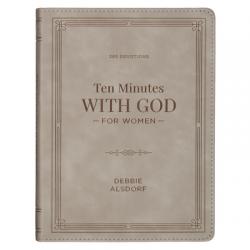  Devotional 10 Minutes with God for Women Faux Leather 