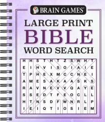  Brain Games - Large Print Bible Word Search 