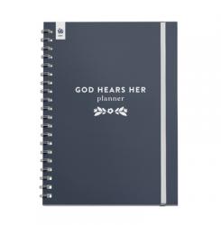  God Hears Her Undated Weekly Planner: Inspirational Christian Planner 