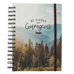  Spiral Journal W/ Elastic Courageous 