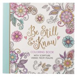  Be Still Coloring Book 
