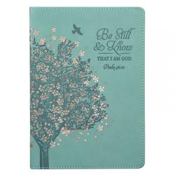  Journal Be Still & Know Floral 