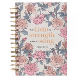  Large Wire Journal My Strength and My Song Psalm 118:14 