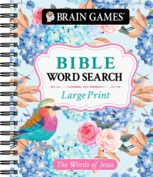  Brain Games - Large Print Bible Word Search: The Words of Jesus 