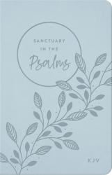  Sanctuary in the Psalms: KJV Promise Book, Imitation Leather, Blue 
