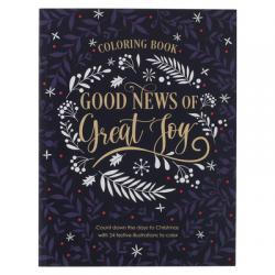  Good News of Great Joy Christmas Coloring Book for Women and Teens with Christian Scripture 