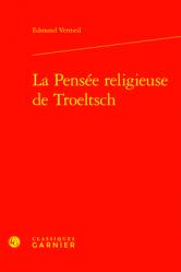  La Pensee Religieuse de Troeltsch 