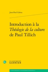  Introduction a la Theologie de la Culture de Paul Tillich 