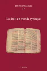  Le Droit En Monde Syriaque 