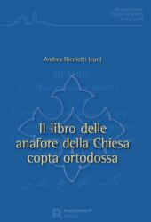  Il Libro Delle Anafore Della Chiesa Copta Ortodossa 