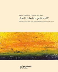  Bleibt Osterlich Gestimmt: Gedenkschrift Fur Wolfgang Bretschneider 