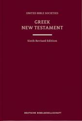  Greek New Testament (Ubs6) (Hardcover): Sixth Revised Edition 