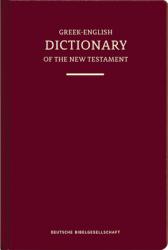  A Concise Greek-English Dictionary of the New Testament (Na29/Ubs6) (Hardcover) 