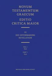  Novum Testamentum Graecum, Editio Critica Maior VI/1: Revelation, Text 