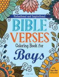  Motivational and Inspirational Bible Verses Coloring Book for Boys 