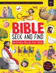  Bible Seek and Find Activity Book for Kids 
