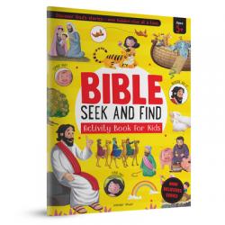  Bible Seek and Find Activity Book for Kids 