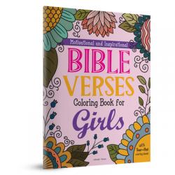  Motivational and Inspirational Bible Verses Coloring Book for Girls 