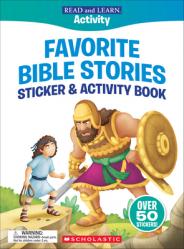  Read and Learn: Favorite Bible Stories Sticker & Activity Book 