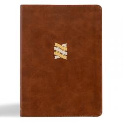  CSB Connecting Scripture New Testament, Brown Leathertouch: A Study Bible of Biblical Allusions and Quotations 