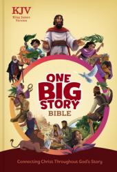  KJV One Big Story Bible, Revised & Updated, Easy-To-Read Optimal Type, Hardcover 
