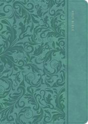  CSB Study Bible, Personal Size, Digital Study Edition, Earthen Teal Leathertouch 
