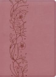  NASB Study Bible, Blush Leathertouch, Indexed 