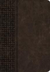  KJV Large Print Compact Reference Bible, Brown Leathertouch, Zipper Edition 
