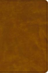  KJV Thinline Bible, Holman Handcrafted Collection, Premium Marbled Chestnut Calfskin, Zipper Edition 