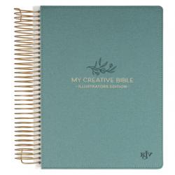  KJV My Creative Bible (Hardcover, Teal Linen) 