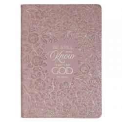  Journal Slimline Purple Be Still and Know Ps. 46:10 