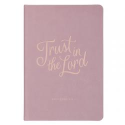  Journal Hardcover Purple Trust in the Lord Prov. 3:5 