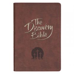  The Discovery Bible: [Brown Faux Leather Deluxe Edition] 