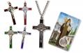  Pendant St. Benedict Cross with Prayer Card & Medal 