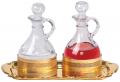 Cruet Set, Processional, Gold Plated 